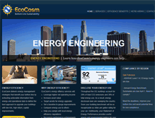 Tablet Screenshot of ecocosminc.com